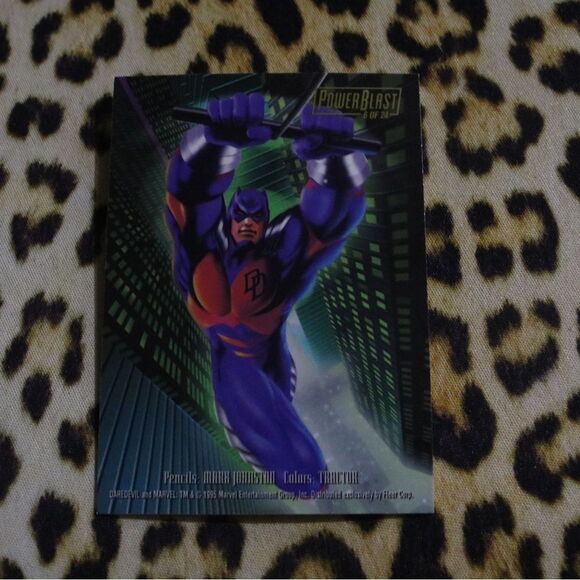 Daredevil 6 of 24 Marvel Card - Picture 2 of 2